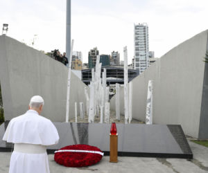 Leon XIV modlił się w miejscu wybuchu w porcie w Bejrucie z 2020 roku