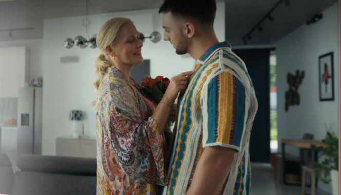 Barwy szczęścia, odcinek 3284. Justyna (Sylwia Juszczak-Krawczyk), Mirek (Oliwier Kozłowski)