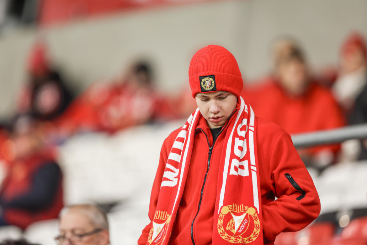 Widzew Łódź - Wisła Kraków; Zdjęcia kibiców i zawodników z meczu 11. kolejki PKO BP Ekstraklasy 2026/27