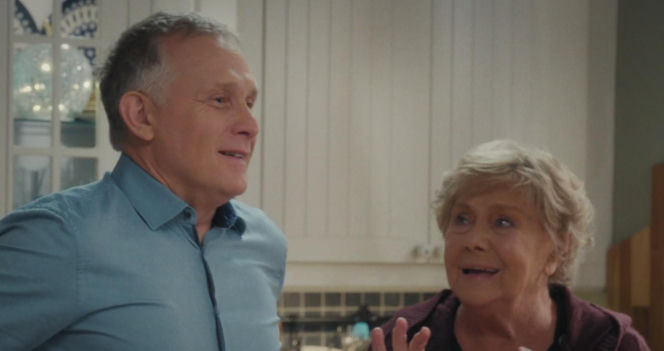 M jak miłość odc. 1921. Artur Rogowski (Robert Moskwa), Barbara (Teresa Lipowska)