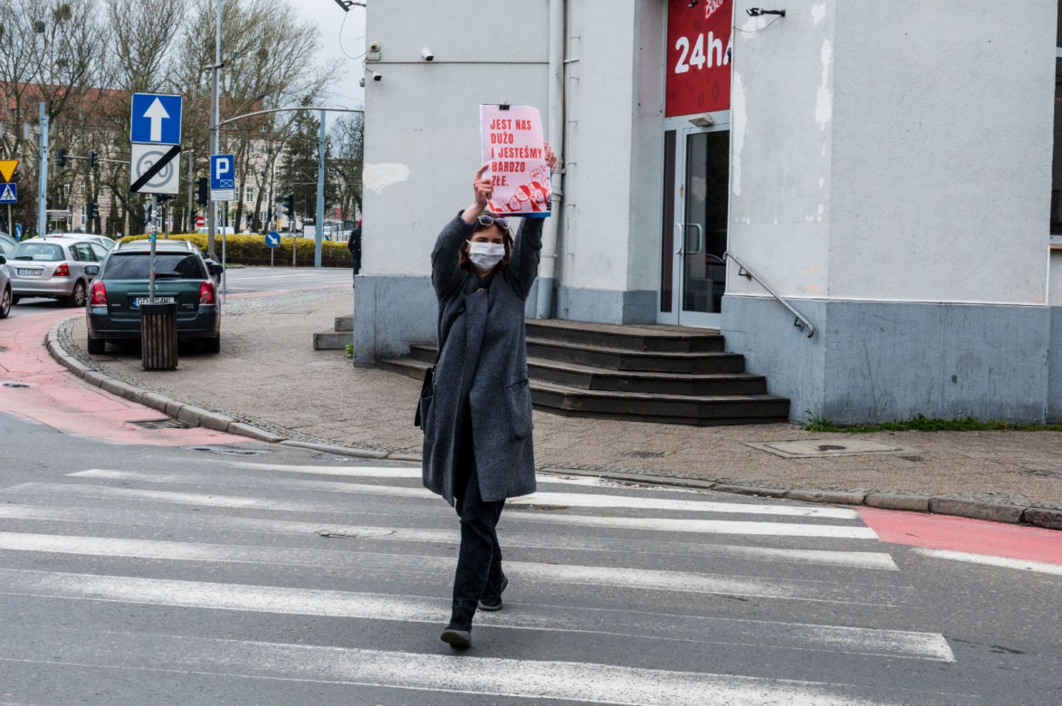 Strajk kobiet w Trójmieście. Awantura w centrum Gdańska