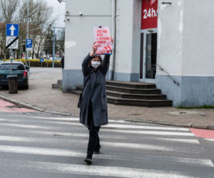 Strajk kobiet w Trójmieście. Awantura w centrum Gdańska