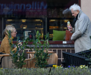 Barbara Bursztynowicz na słodkiej randce z mężem
