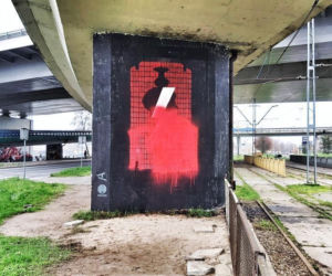 Zniszczyli mural wspierający Strajk Kobiet. Teraz mszczą się na artyście!
