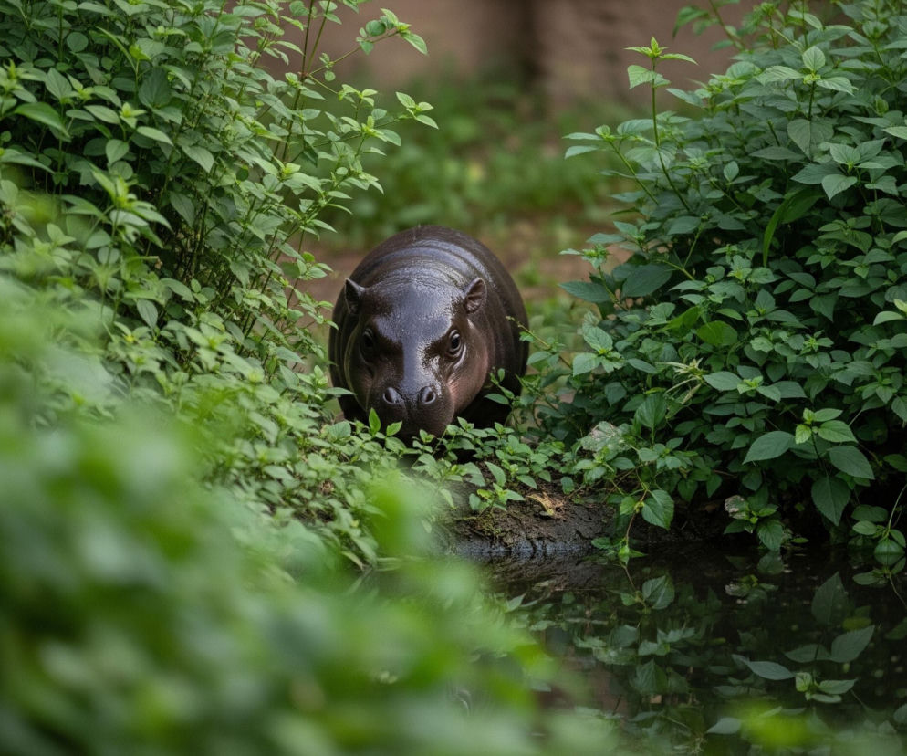 Wielka sensacja w Gdańsku. Czy mama hipopotamka chowa swoje dziecko celowo?