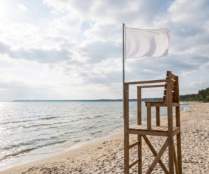 Sinice Mechelinki 19.07. Czy w Mechelinkach można się dzisiaj kąpać? Flaga, warunki pogodowe