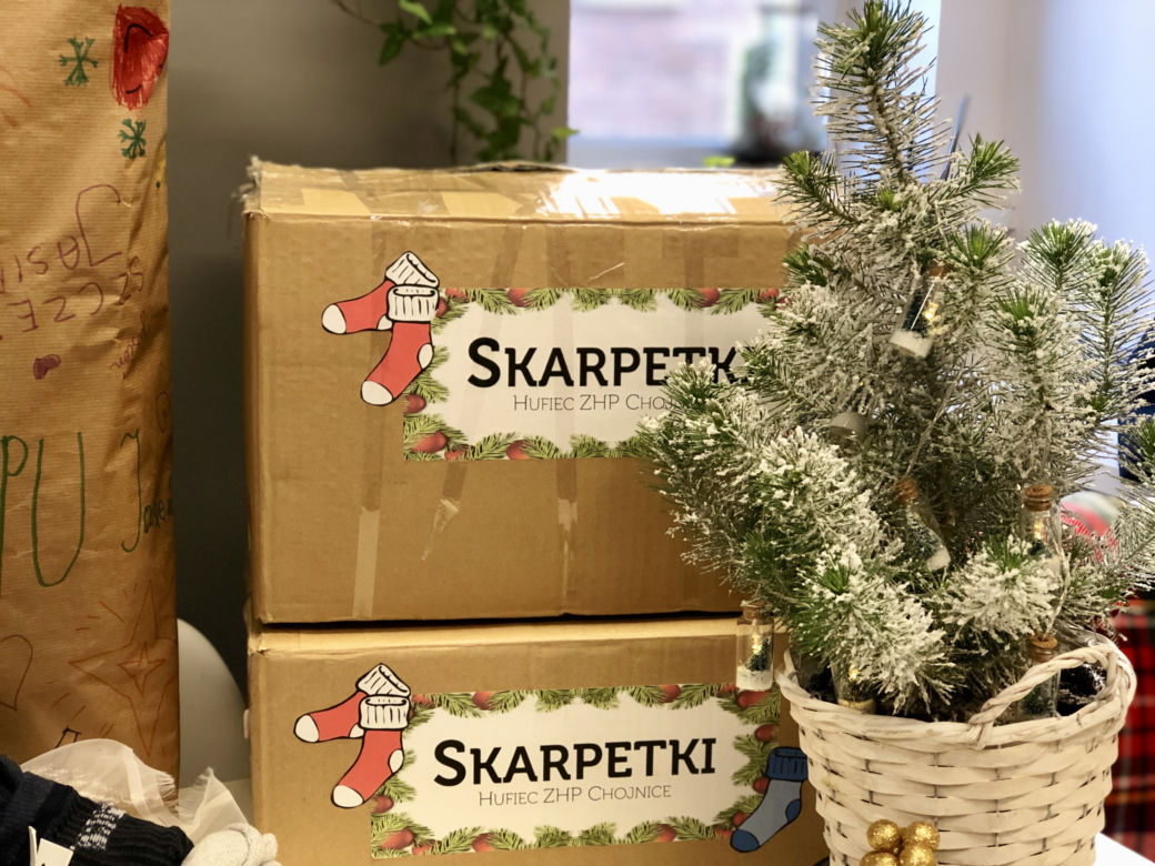 Skapretki zbierane są także przez harcerzy w całym województwie. 