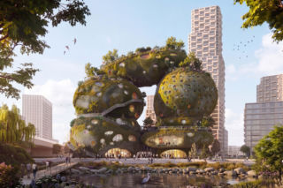 Te skały mają się uczyć, reagować i pomagać w zrozumieniu przyszłości architektury. MVRDV projektuje laboratorium myślenia o odpowiedzialny budowaniu