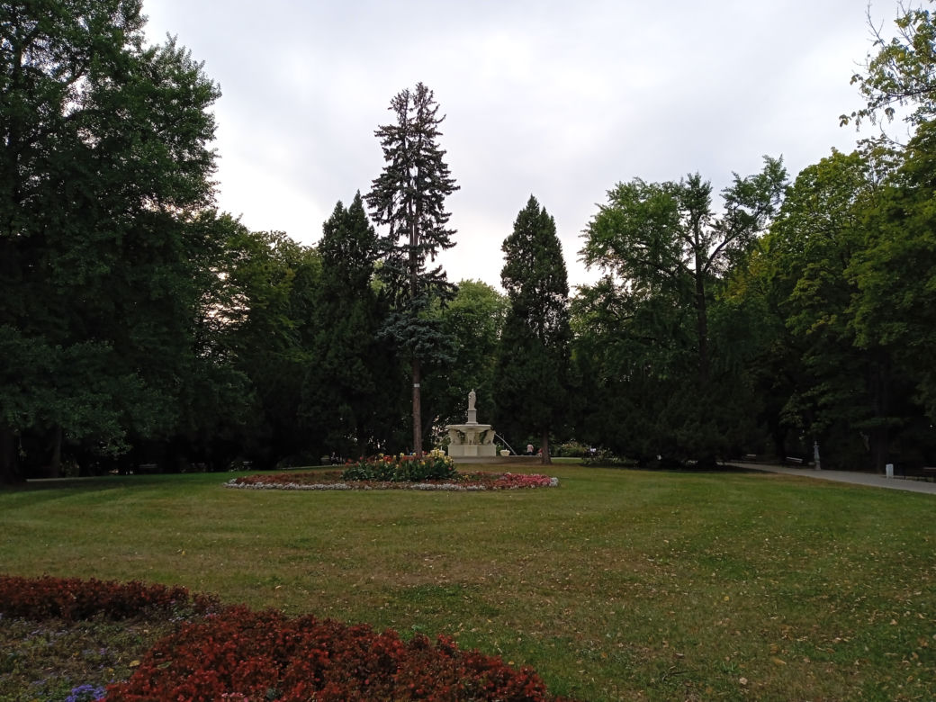 Fontanna „Hebe z lwami” w Parku Strzeleckim
