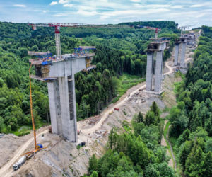 Budowa S19 - Babica Jawornik z najwyższą estakadą w Polsce