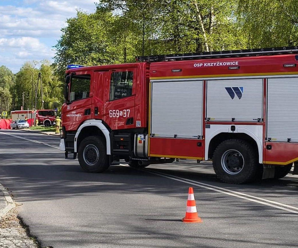 Wypadek w Pszowie. Poszkodowani trafili do szpitali