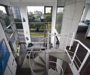 Woronicza Qbik w wersji industrialnej: loft aranżacja