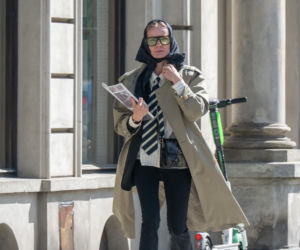 Magdalena Cielecka walczy z wiatrem