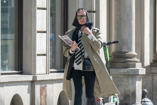 Magdalena Cielecka walczy z wiatrem