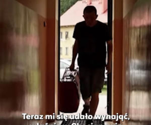 Tak teraz mieszka Jaruś z Chłopaków do wzięcia.  Miasto nie chciało pomóc