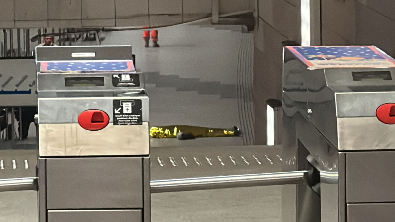 Dantejskie sceny w metrze