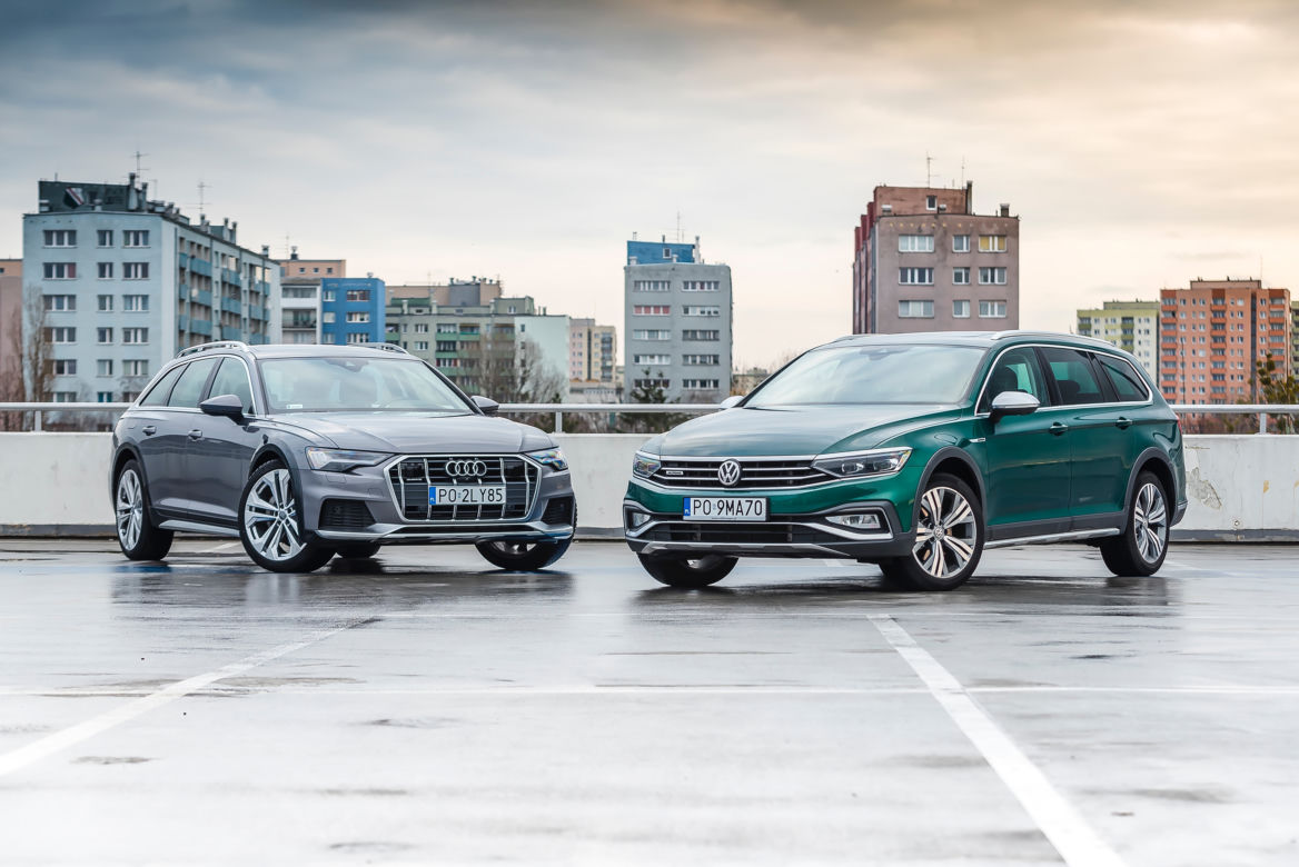 Audi A6 allroad 50 TDI quattro tiptronic vs. Volkswagen Passat Alltrack 2.0 TDI 4Motion DSG7
