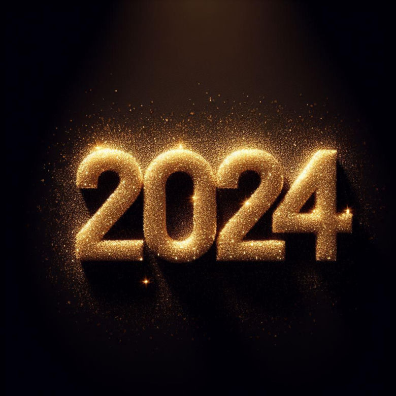 Kartki noworoczne na 2024 r.