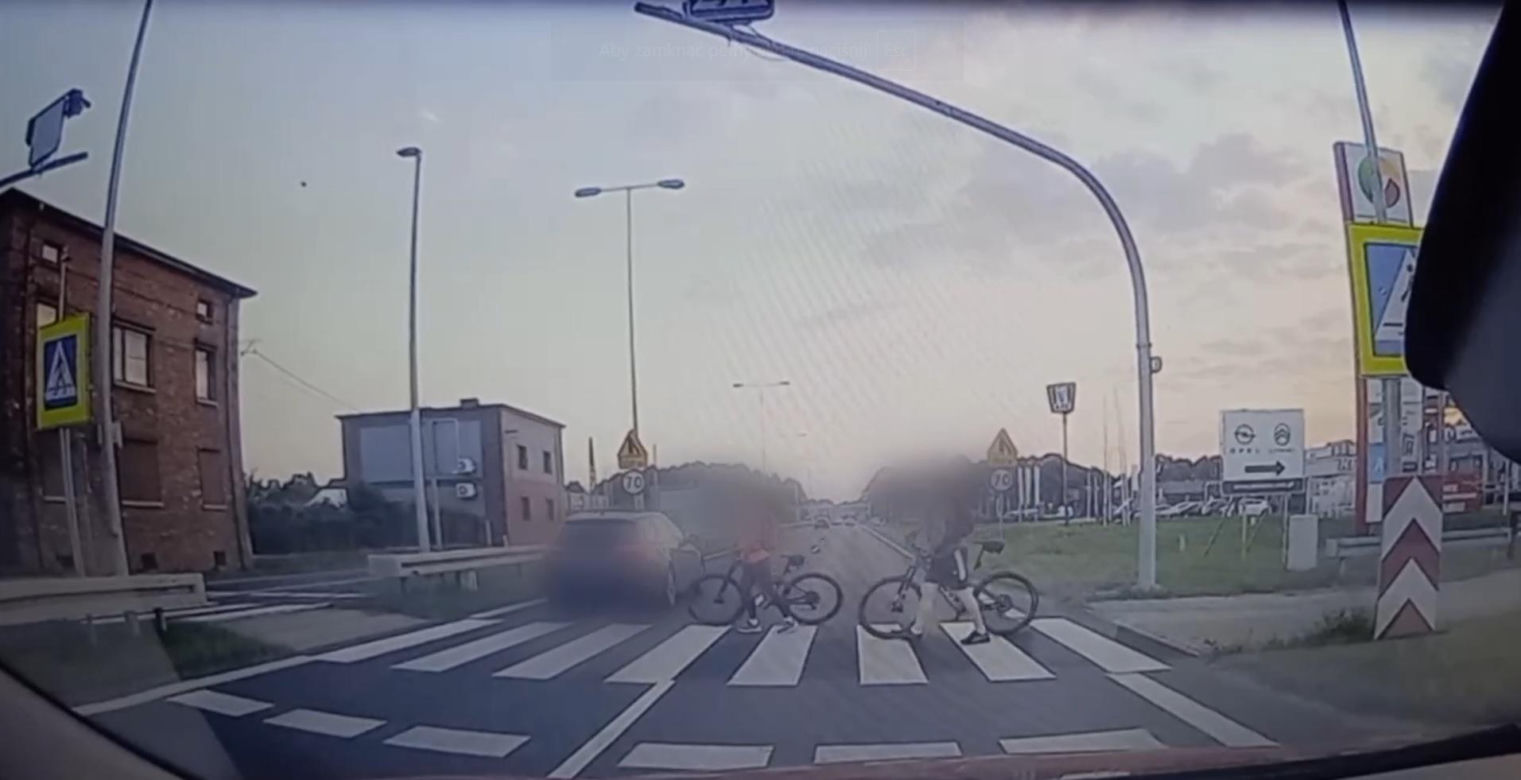 Cudem uniknęła potrącenia na pasach w Mikołowie 