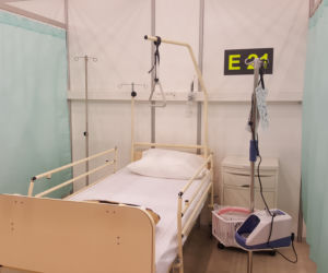 Szpital tymczasowy w Katowicach gotowy na przyjęcie pacjentów
