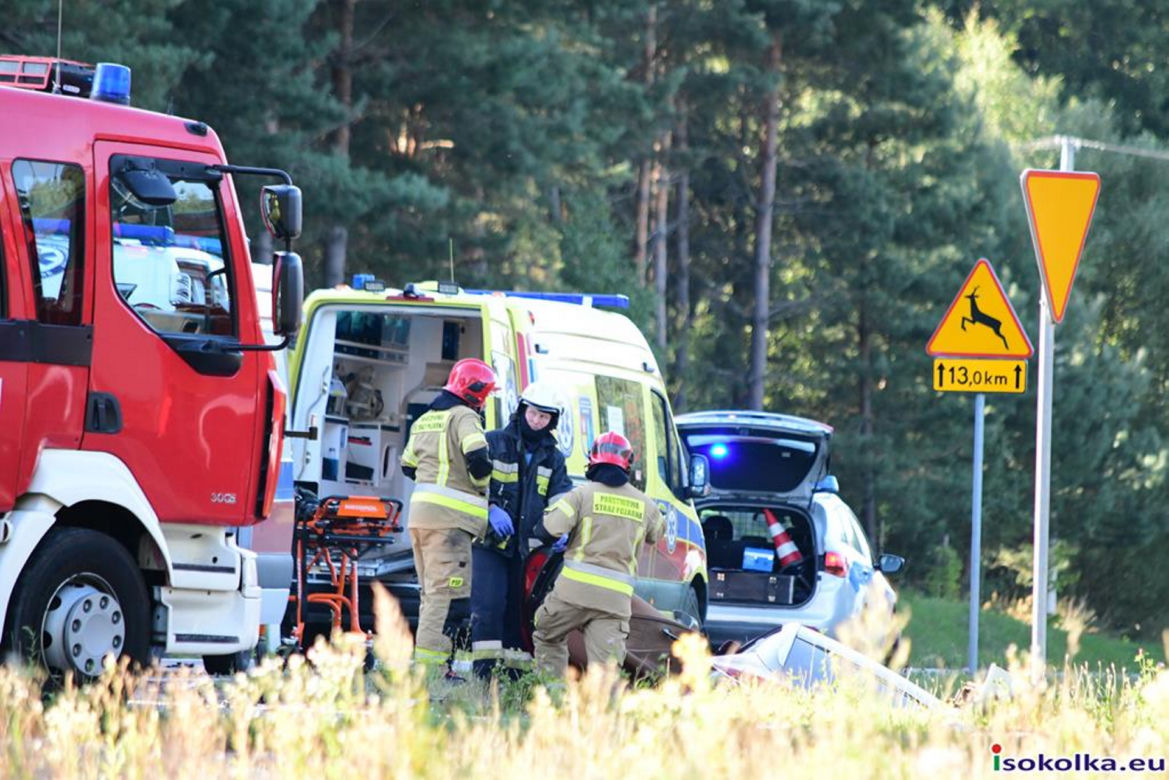 Wypadek w miejscowości Słomianka - cztery osoby nie żyją