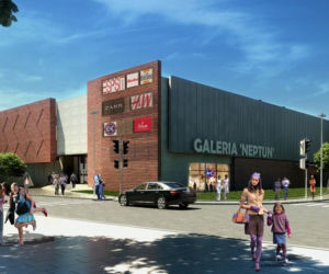 Tak będzie wyglądała galeria handlowa Neptun w Starogardzie Gdańskim - wizualizacja