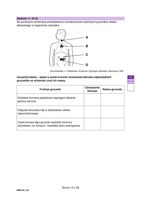 Matura 2024: biologia. Arkusze CKE i odpowiedzi. Poziom rozszerzony [Formuła 2023]