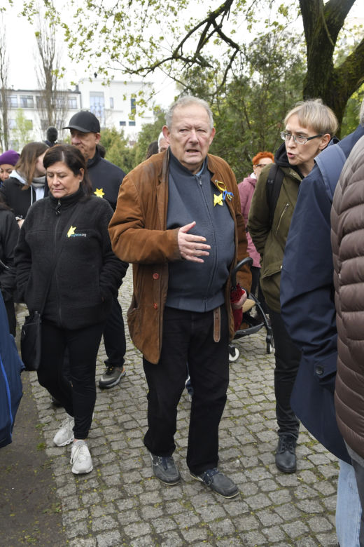 Mocne słowa przed pomnikiem Bohaterów Getta. Obchody 80. rocznicy powstania w getcie warszawskim