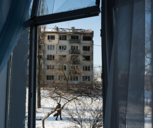 Kijów po rosyjskim ostrzale 3.02.2026