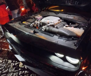 Świąteczny Zlot Amerykańskich Samochodów na Rynku w Lesznie