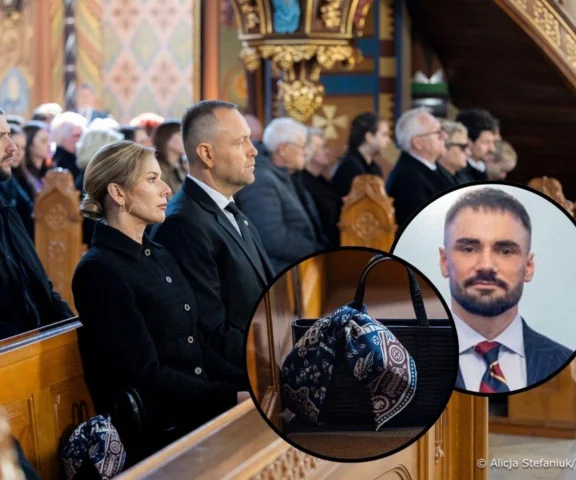 Apaszka, która stała się symbolem. Wzruszający gest Pierwszej Damy
