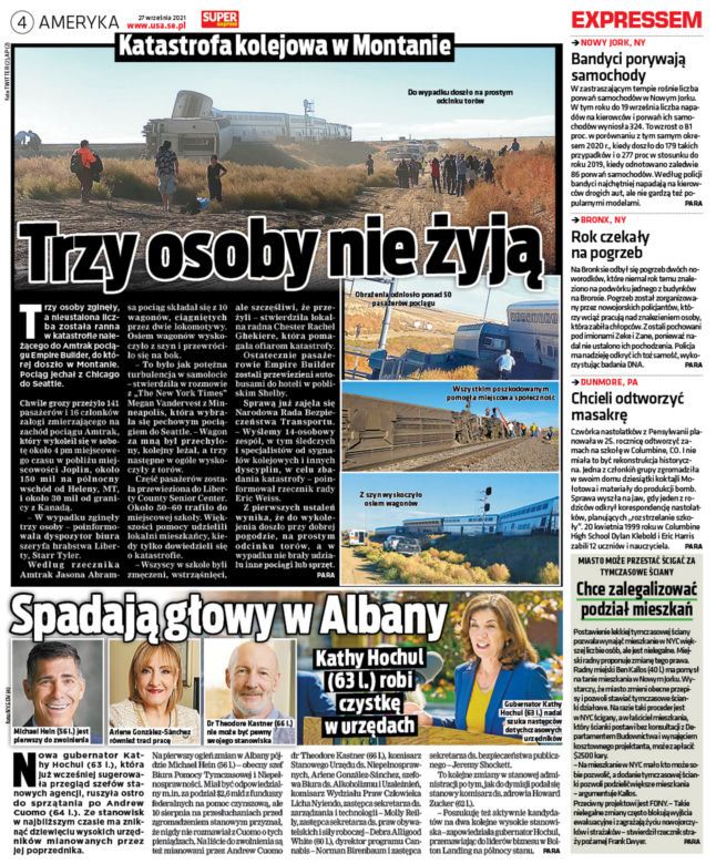 Nie wiedzą, czemu wypadł z torów