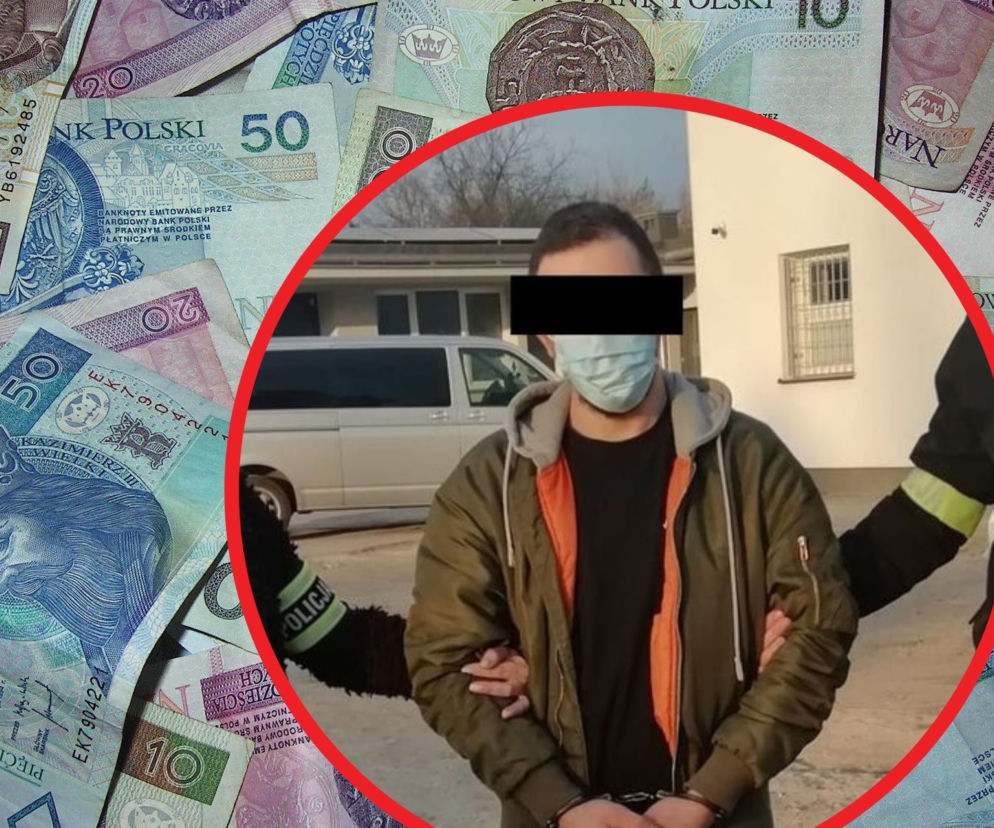 Lublin: Emerytka oddała mu 300 tys. złotych! Policjanci dopadli „prokuratora”
