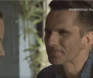 M jak miłość. Kamil (Marcin Bosak), Anita (Melania Grzesiewicz)
