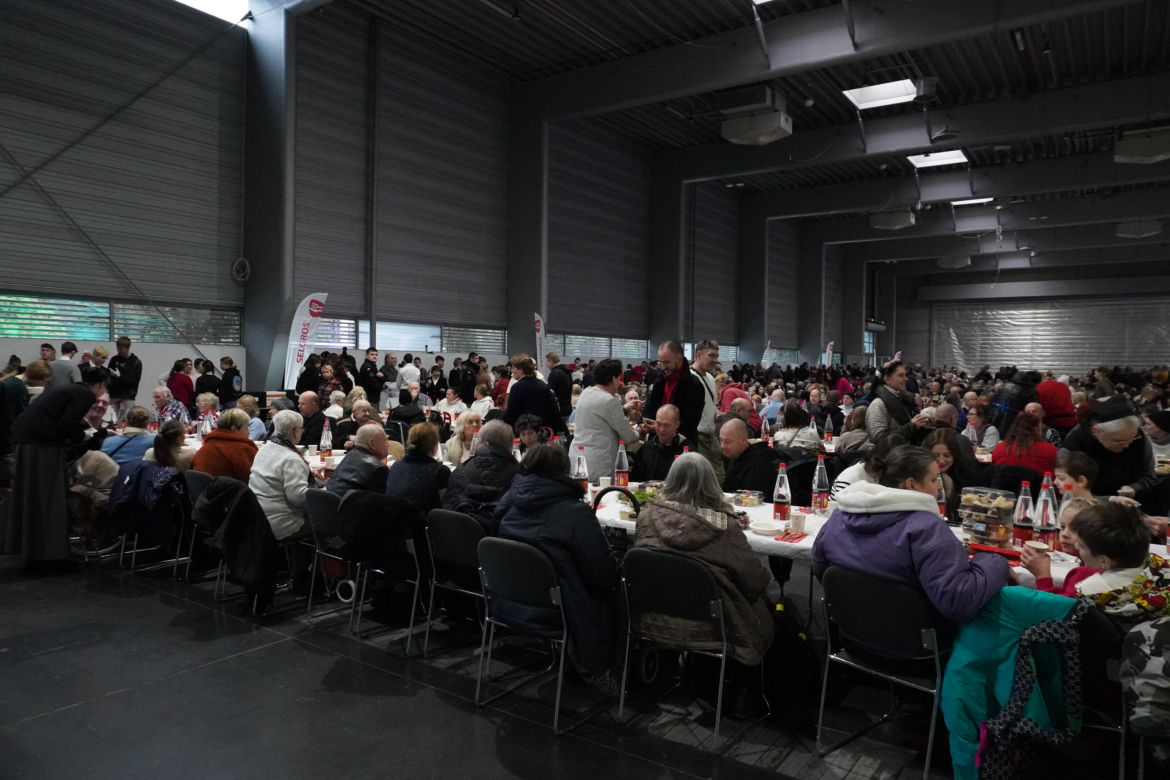 Wigilia Caritas Poznań 2024 