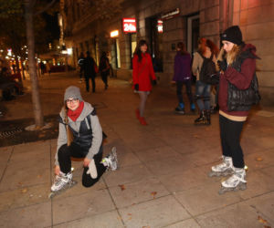 Nightskating po Warszawie