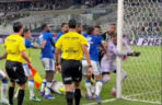 Burdy na meczu Cruzeiro - Atletico Mineiro