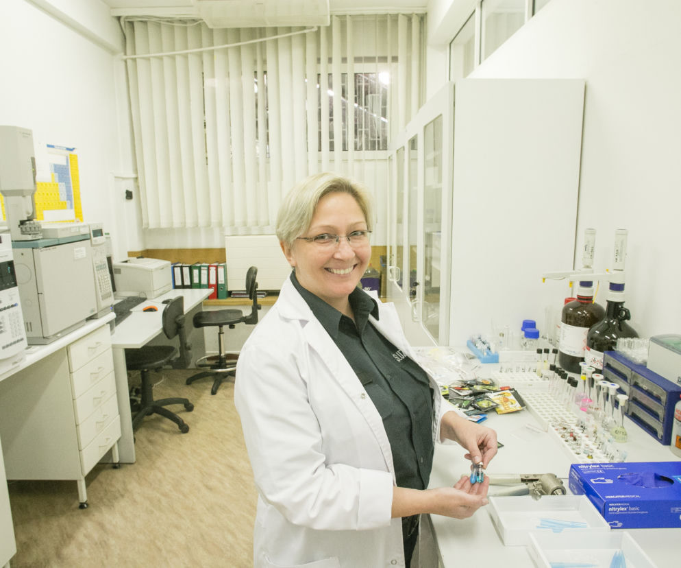 Laboratorium, w którym bada się narkotyki