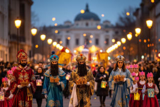 Orszak Trzech Króli w Nowym Sączu. Kto wcielił się w role Mędrców?