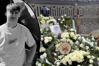 Mamusia położyła kask Nikodema na krzyżu. Nastolatek zginął, gdy wracał z grobu ojca