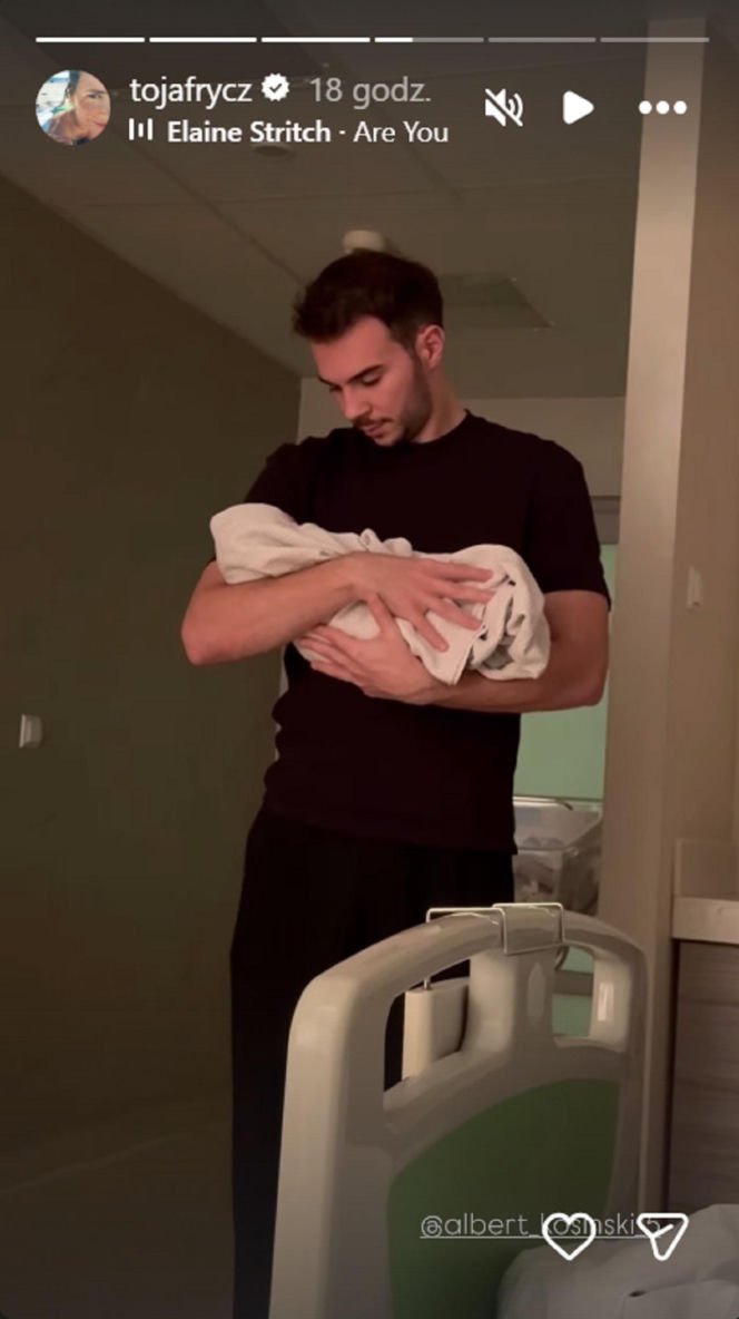 Albert Kosiński z synem