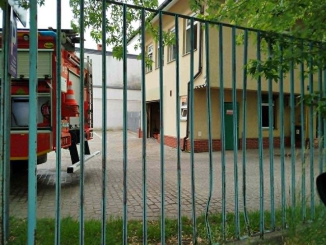 Zadymienie w budynku STBS przy ul. Starowiejskiej w Siedlcach