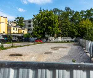 Plac budowy Roma Tower w Warszawie