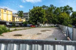 Plac budowy Roma Tower w Warszawie