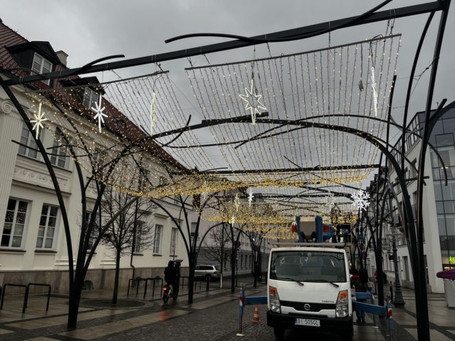 Zobacz hit Białostockiego Jarmarku Świątecznego 2025. Tak wygląda „rozgwieżdżone niebo”