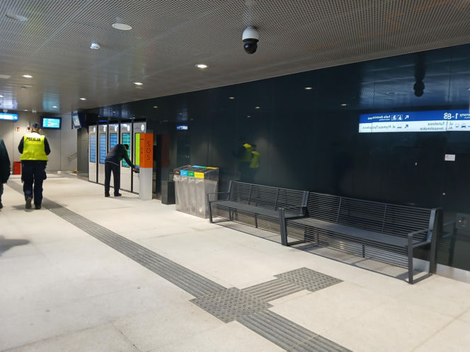 Dworzec kolejowy Warszawa Zachodnia po otwarciu