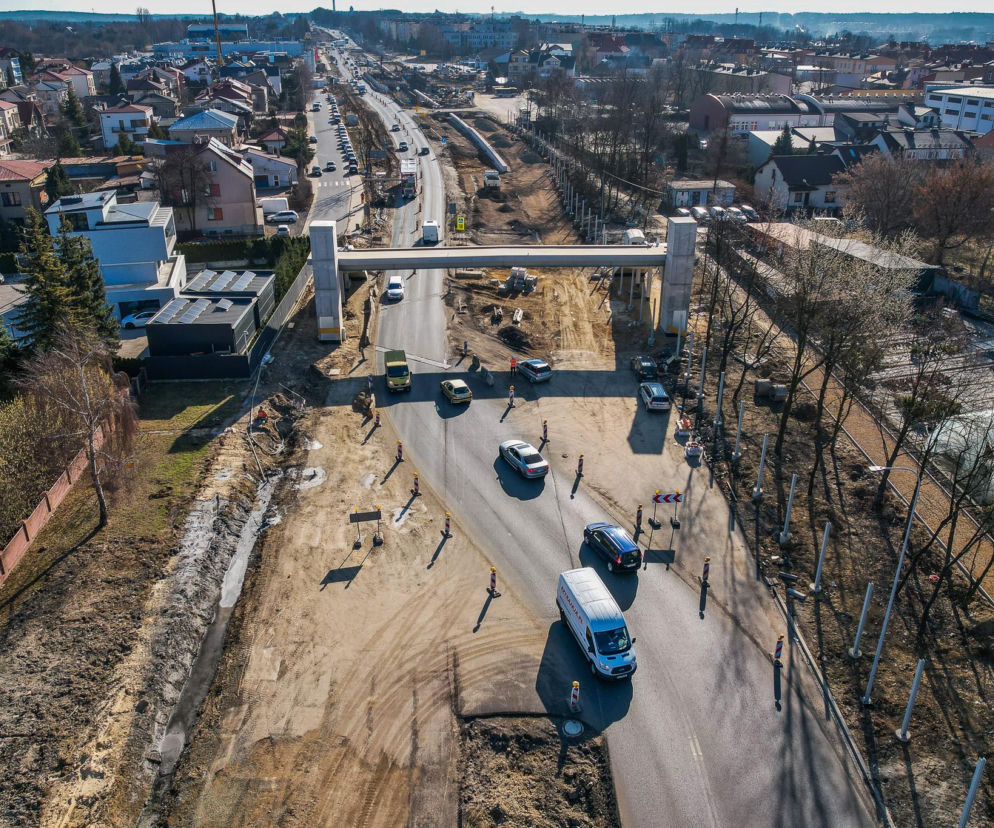 Przebudowa DK94 w Olkuszu - marzec 2026