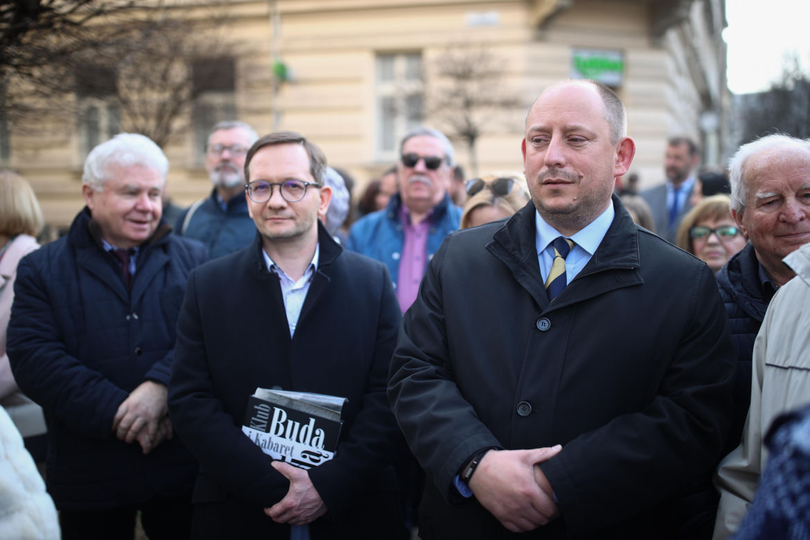 Odsłonięcie pomnika Bogdana Smolenia