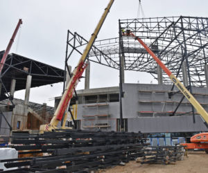 Budowa stadionu w Szczecinie - listopad 2021