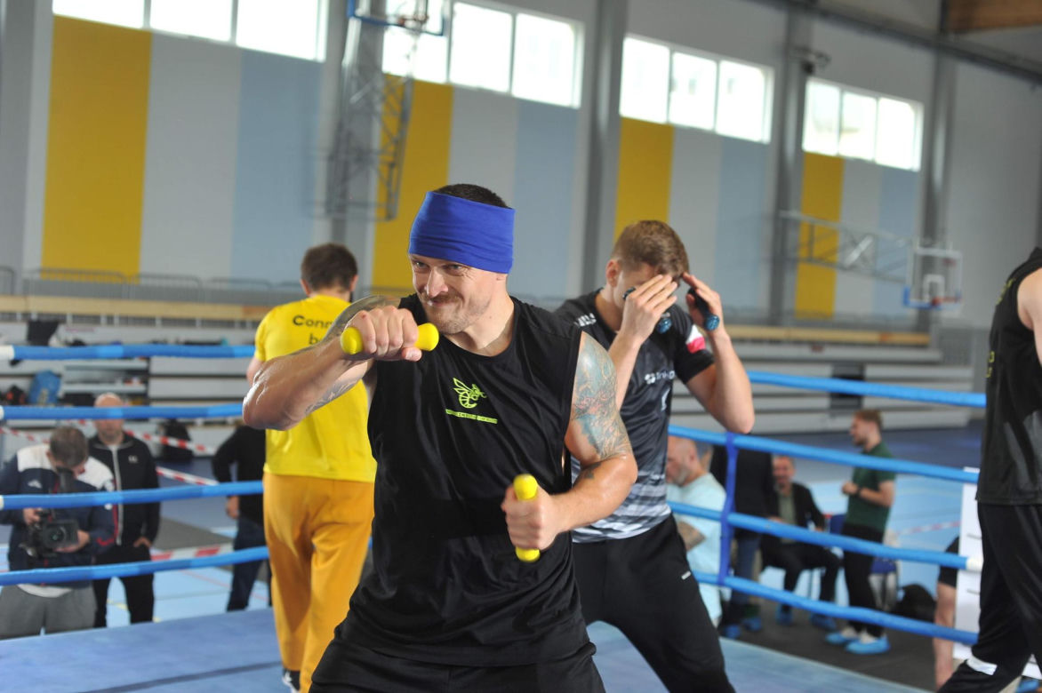 Tak do walki we Wrocławiu trenuje Ołeksandr Usyk. Byliśmy na jego treningu